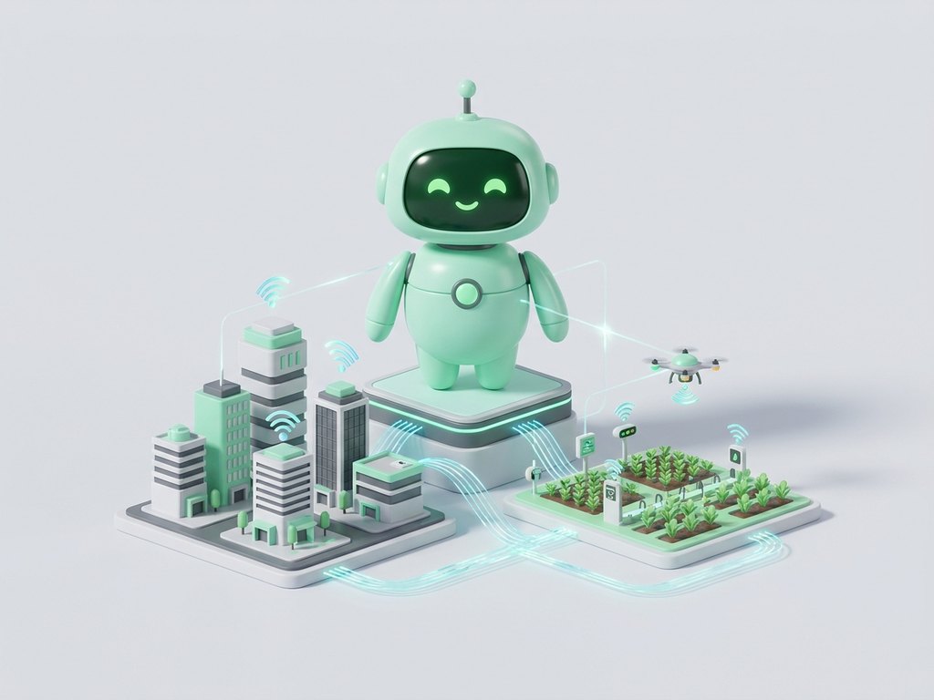 AI for smart cities, farming and IoT
